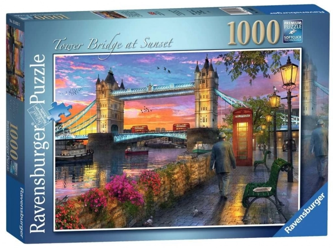 Ravensburger Puzzle Západ Slnka Nad Tower Bridge