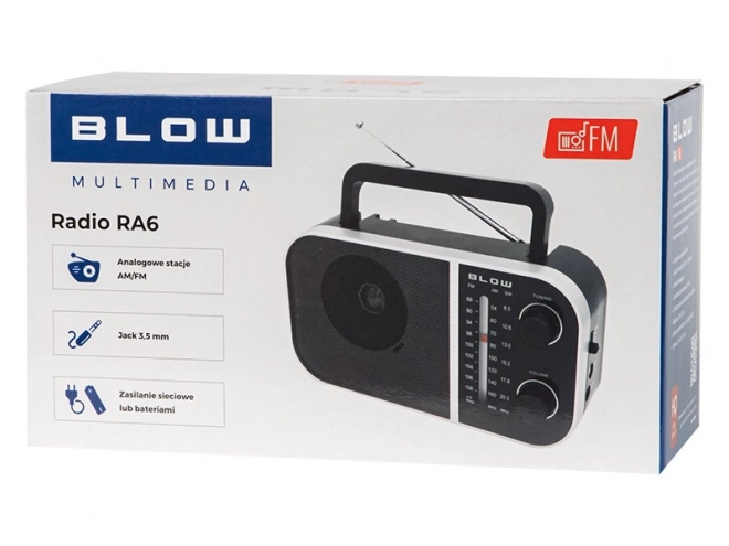 Prenosné analógové rádio AM/FM