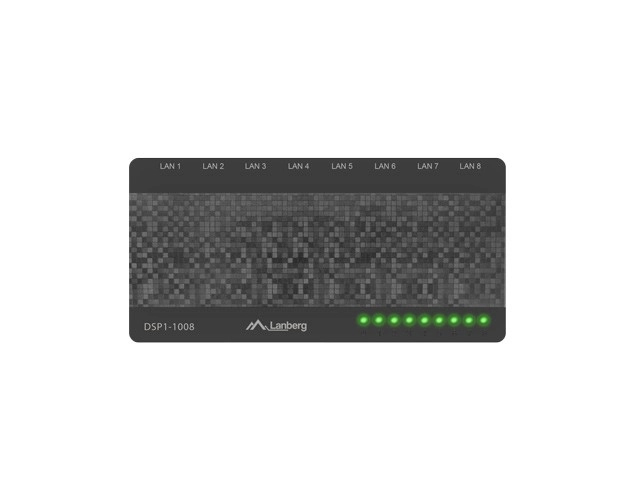 Lanberg 8-portový gigabitový switch