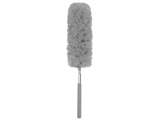 Kartáč na prach 88 cm šedý