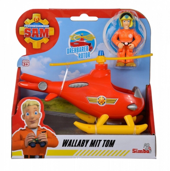 Helikoptéra Požiarnik Sam Wallaby mini