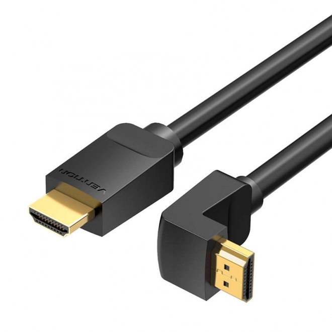 Hdmi kábel Vention s uhlovým konektorom 270° 2m