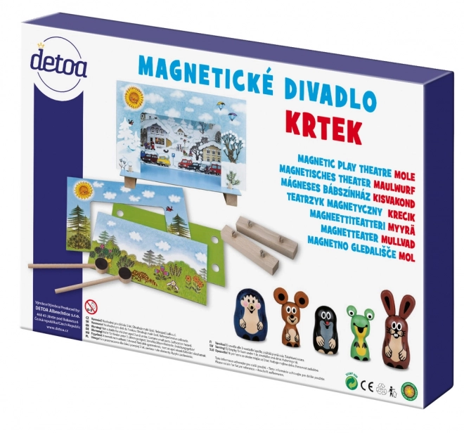 Magnetické divadlo s krtkom