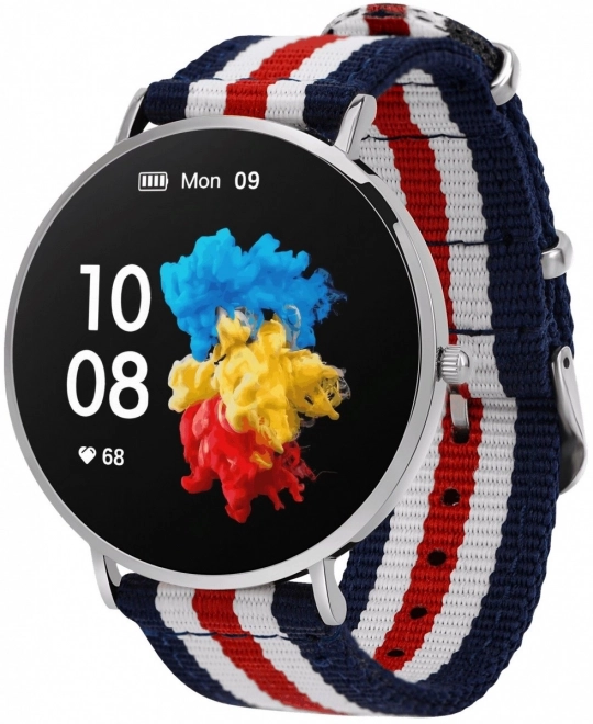 Elegantné smartwatch Verona strieborný