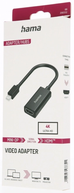 Adaptér mini DisplayPort HDMI 4K