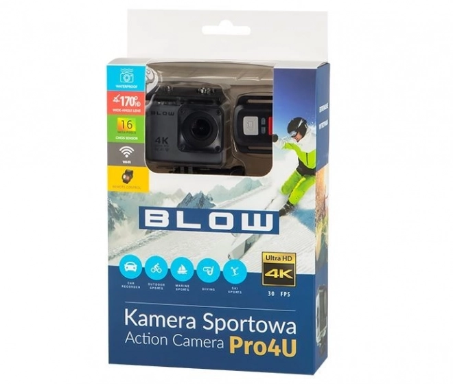 Akčná kamera Blow Pro4U 4K WiFi