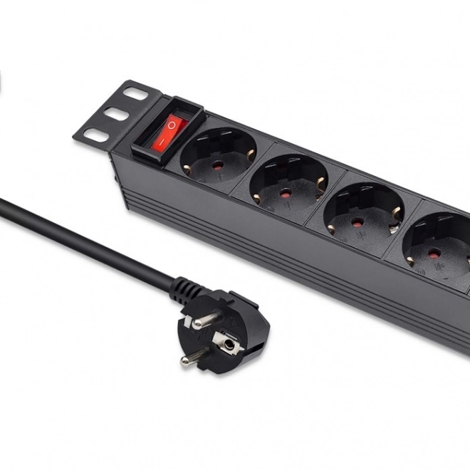 Zásuvková lišta PDU do RACK 10 inch pre servery