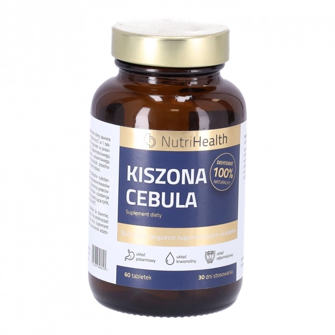 NutriHealth Kvasená Cibuľa - 60 Kapsúl, 100% Prírodné