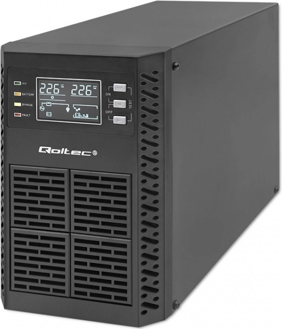 On-line UPS 1 kVA 1000 W s čistou sínusovkou a LCD displejom