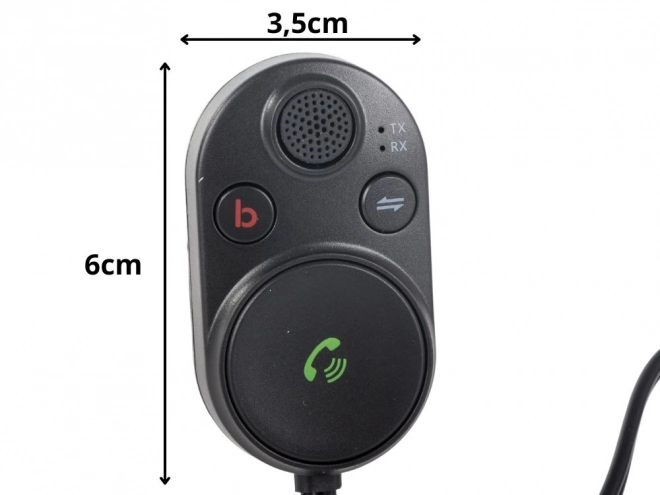 Bluetooth adaptér do auta s podporou hands-free a bass boost