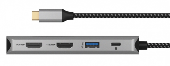 Stolová dokovacia stanica USB-C 9v1