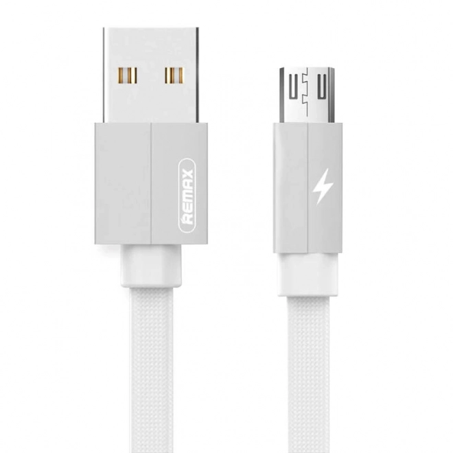 Kabel USB Micro Remax Kerolla, 2 m (biely)