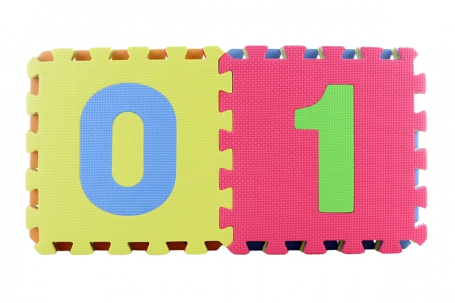 Penové puzzle 16 ks počítanie