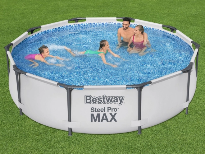 Nadzemný bazén Steel Pro MAX s kartušovou filtráciou