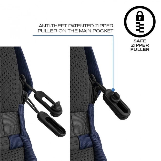Batoh Bobby Soft Navy Proti krádeži