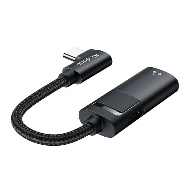 Adaptér USB-C na AUX mini jack 3,5 mm + USB-C