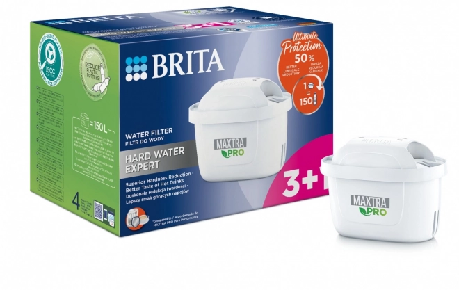 Vymeniteľný filter Maxtra Pro Hard Water Expert 3+1 ks
