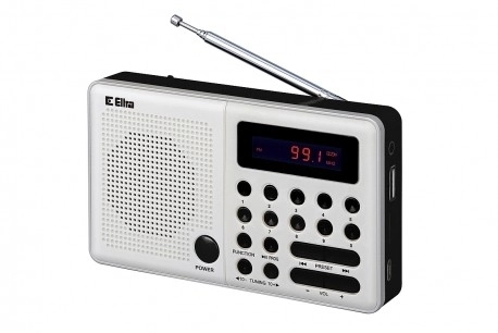 Rádio Pliszka USB, FM biele
