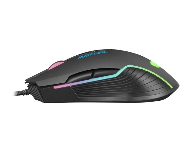 Herná Myš Hustler s RGB Podsvietením