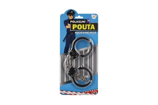 Detské kovové policajné putá