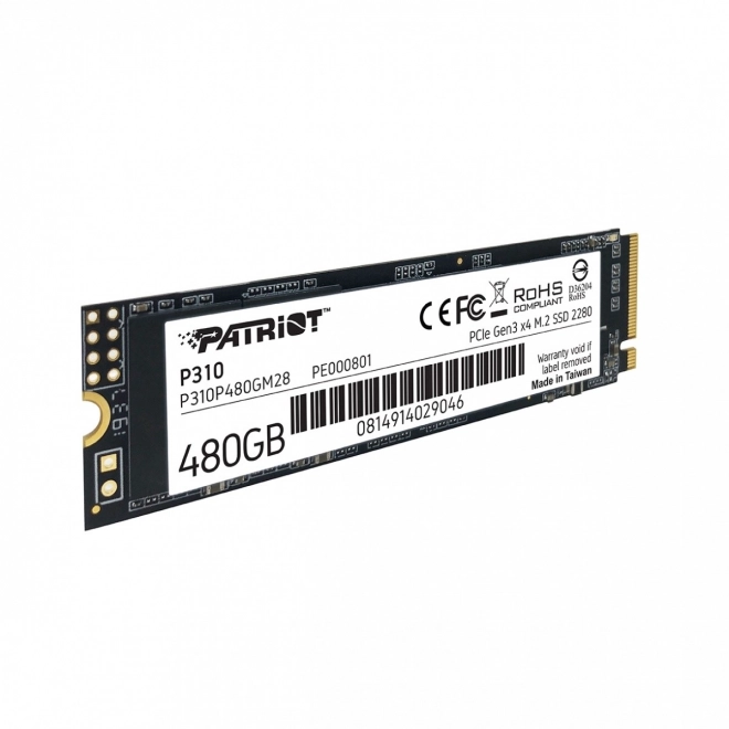 Rýchly SSD disk Patriot NVMe 480GB