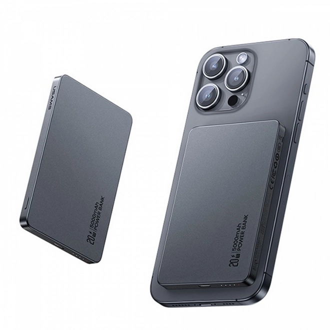 Powerbanka 5000mAh s indukciou a rýchlym nabíjaním