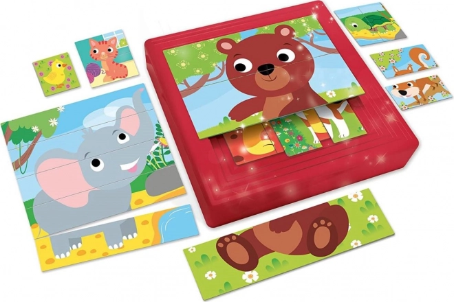 Carotina Baby Puzzle Zvieratká