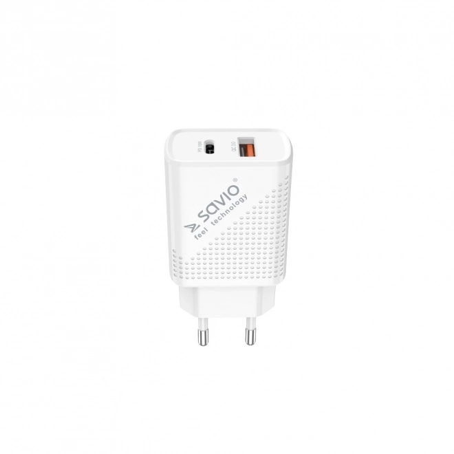 Rýchlonabíjačka USB Quick Charge Power Delivery 3.0 18W s USB-C káblom 1m