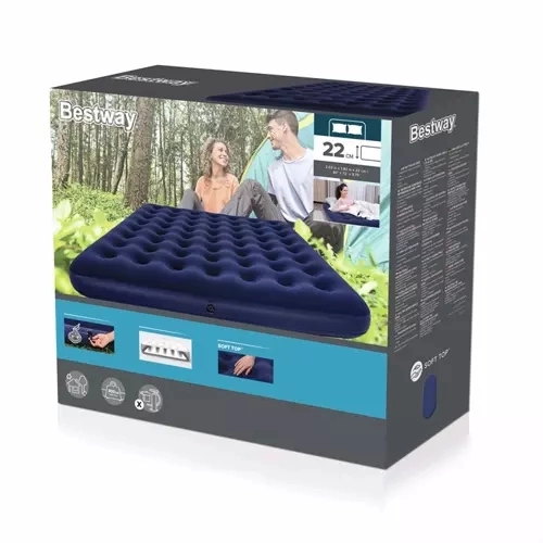 Dvojlôžkový matrac 203x183x22cm BESTWAY 67004