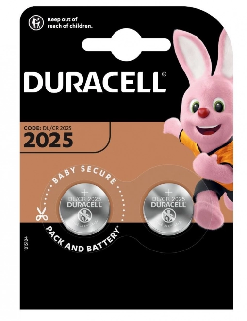 Batéria CR2025 Duracell balenie 2 ks