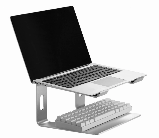 Strieborný stojan na notebook 15,6 palca
