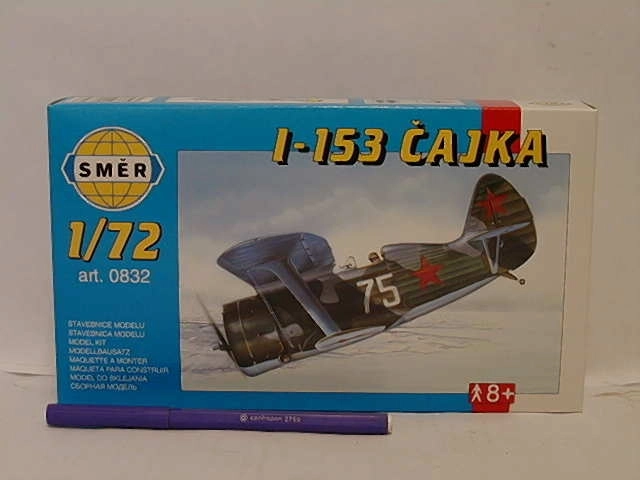 Polikarpov I-153 Čajka 1:72