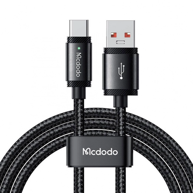 Kábel USB-A na USB-C Mcdodo 120W - Čierny