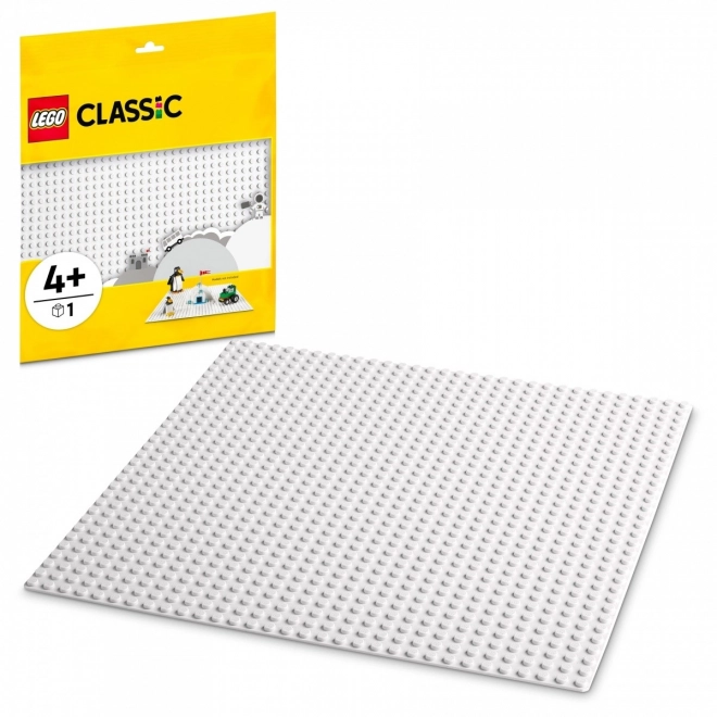 Biela podložka na stavanie LEGO Classic 11026