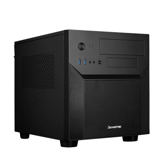 čierna počítačová skriňa mATX Cube Mesh Series