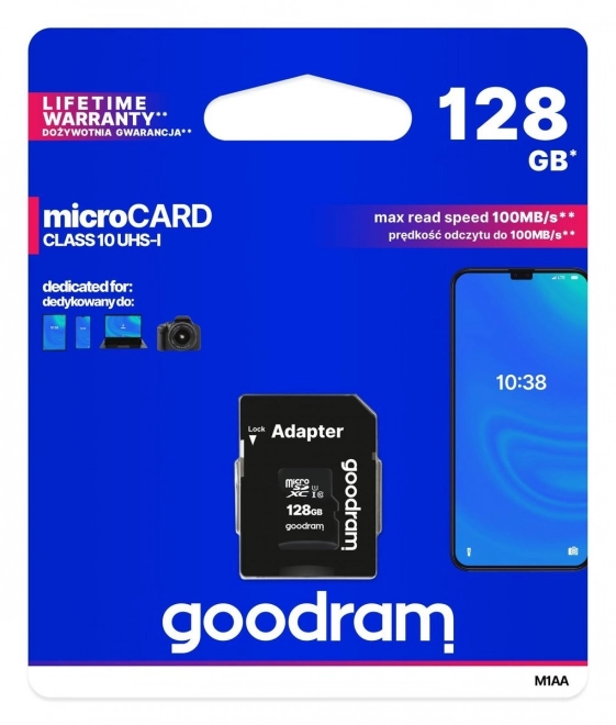 Pamäťová karta Goodram microSD 128 GB