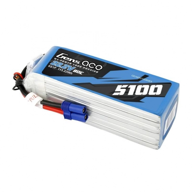 Baterie GensAce 5100mAh 22,2V 80C 6S1P