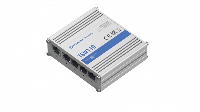Priemyselný prepojovač TSW110 s 5x Gigabit Ethernet