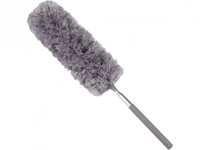 Kartáč na prach 88 cm šedý
