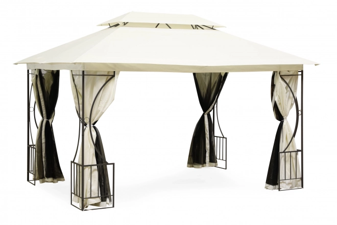 Stan záhradný pavilón 3x4m, moskytiéra a plné steny
