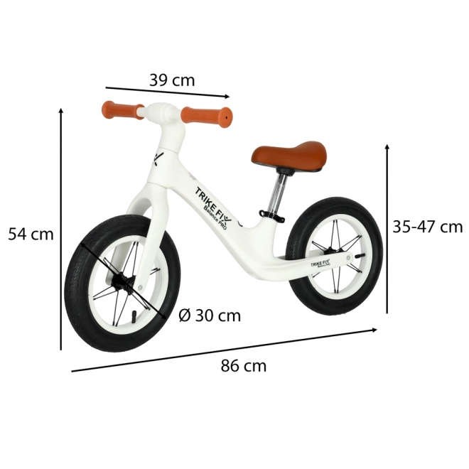 Odrážadlo Trike Fix Balance Pro biele