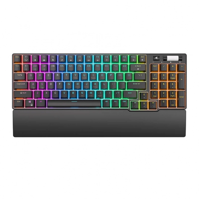 Bezdrôtová mechanická klávesnica Royal Kludge RK96 RGB, červené spínače