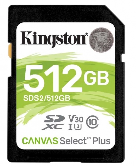 Pamäťová karta SD 512GB Canvas Select Plus