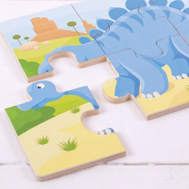 Dinosaurové puzzle od Bigjigs Toys