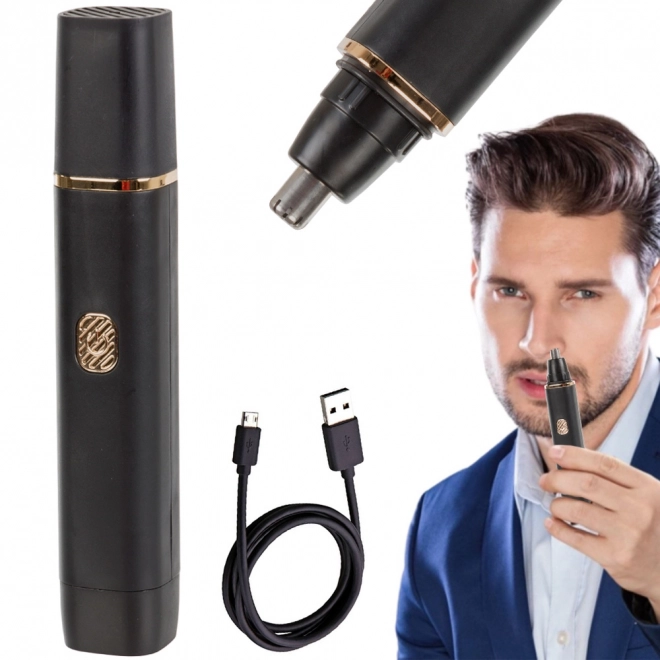 Elegantný zastrihávač nosových a ušných chĺpkov