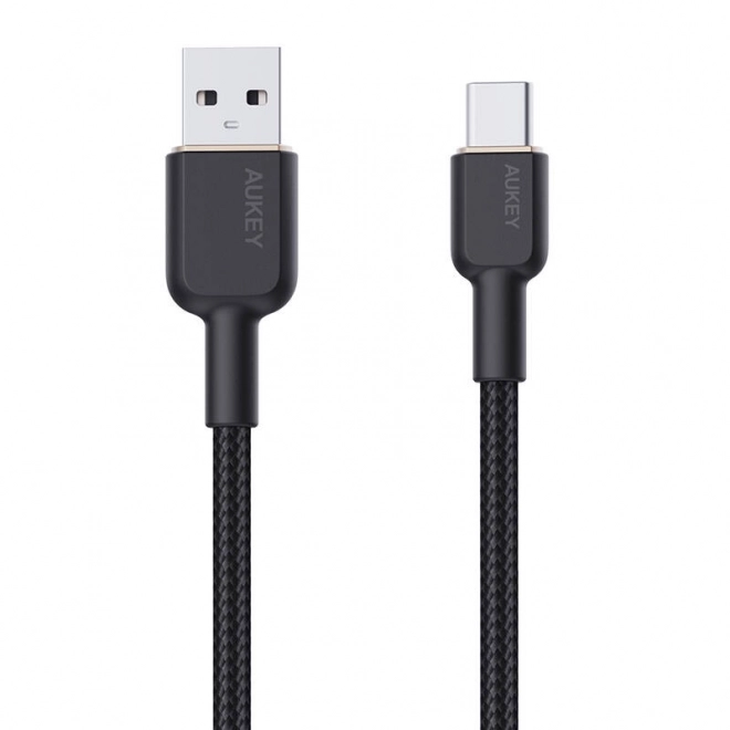 Nylonový USB C - USB A kábel AUKEY 1.8m 60W PD