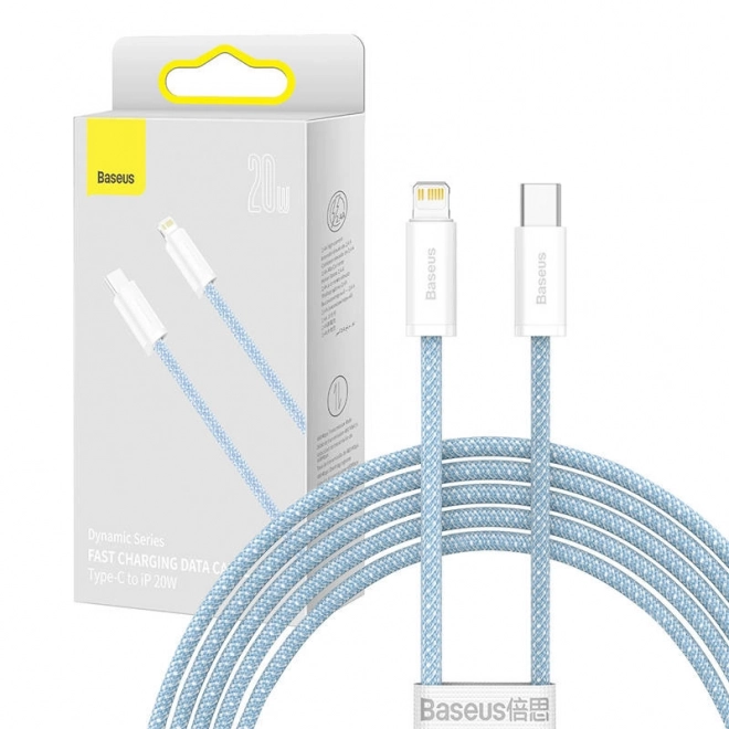 Kábel USB-C pre Lightning Baseus Dynamic, 20 W, 2 m (modrý)