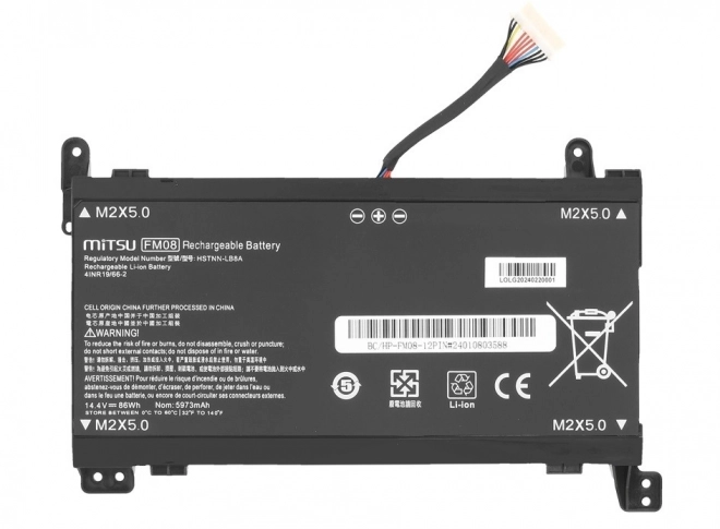 Batéria pre HP Omen s vysokou kapacitou 5972 mAh