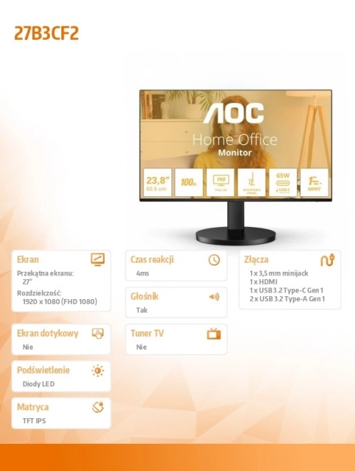Monitor s uhlopriečkou 27 palcov s IPS panelom