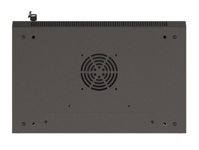 Nástenná racková skrinka Lanberg 19" 6U 540x350 mm sklenené dvere